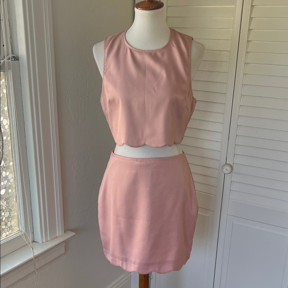 Pink TOBI Skirt Set